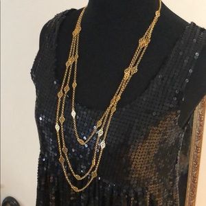 Arden B. Sequined Shirt Size S